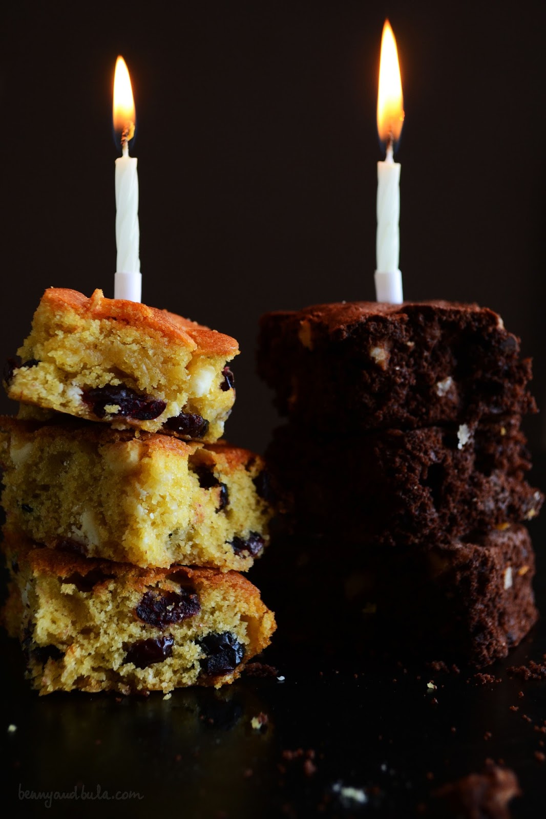 fudgy brownies and blondies recipe ricetta
