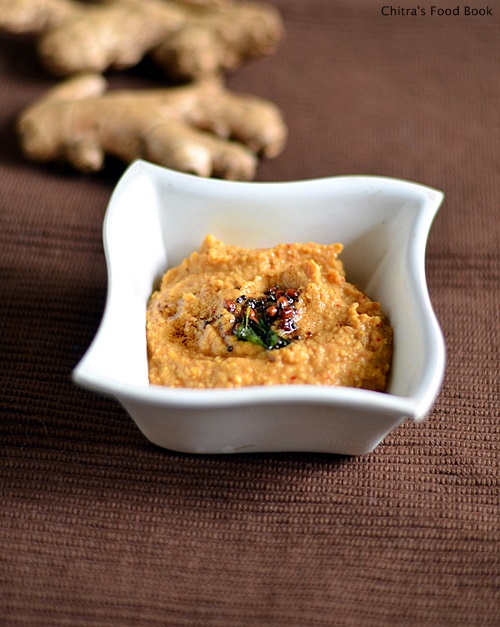 Ginger Chutney For Idli, Dosa Inji Chutney Chitra's Food Book