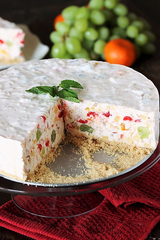 Fruit Salad Cheesecake The Kitchen is My Playground