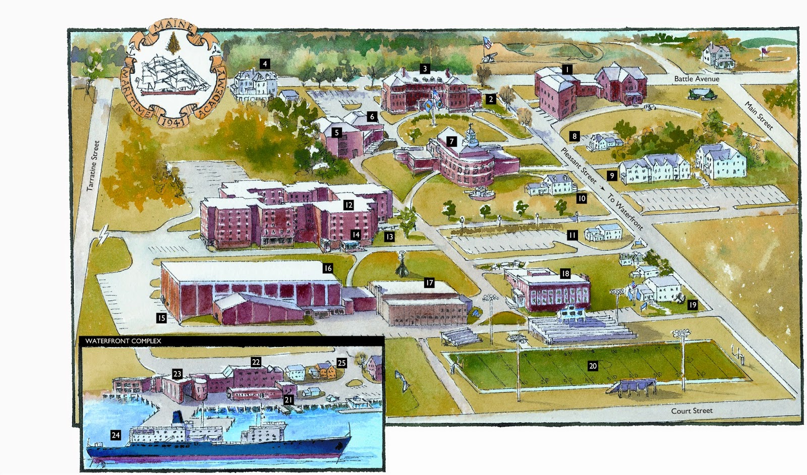 Jake Fox Maps: Campus Map