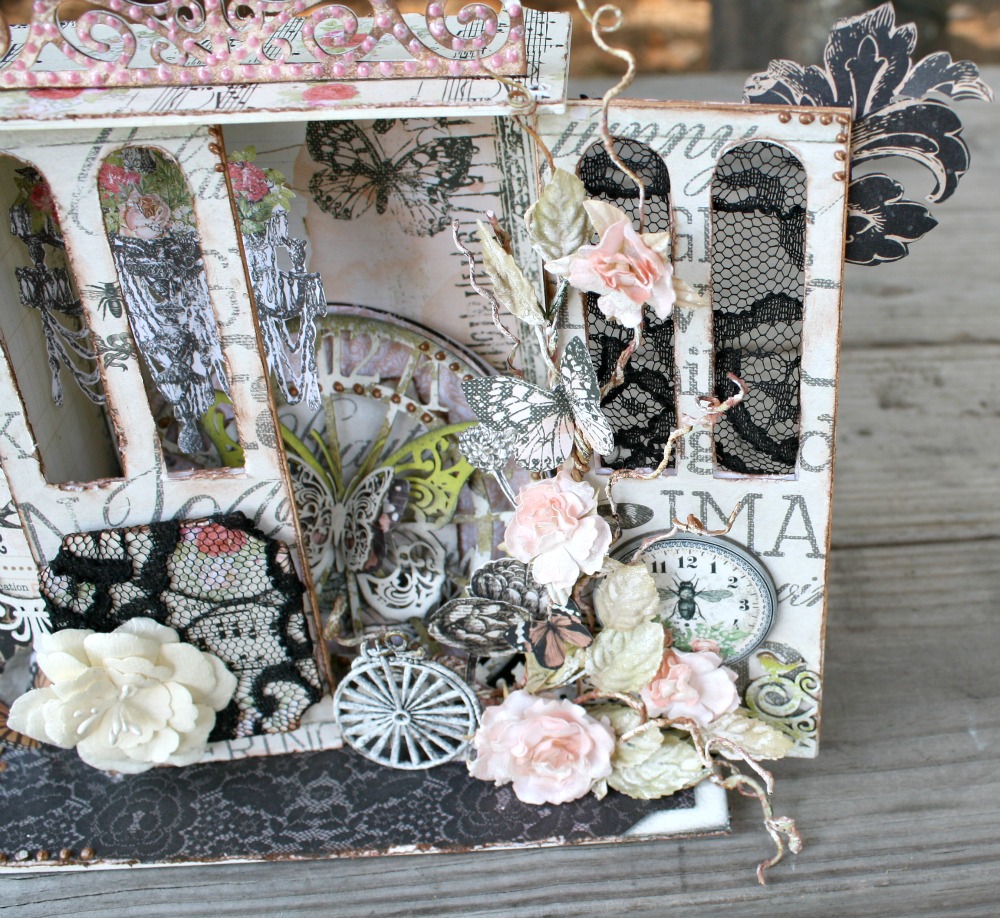 Imaginarium Designs: Shadow Box and Shabby Layout