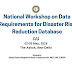 NDMA Conducts Workshop on Disaster Risk Reduction Database