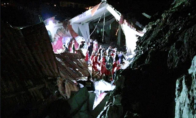 Matrimonio termina en tragedia tras caída de pared en hotel en Apurimac
