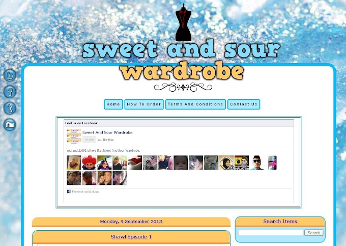 Blog Design :  Sweet And Sour Wardrobe