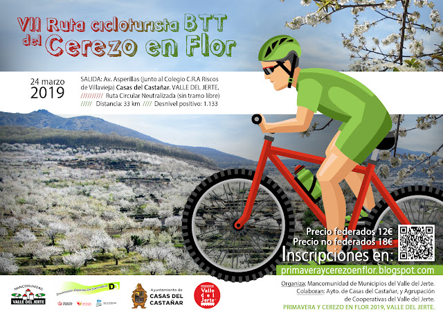 VII Ruta BTT del Cerezo en Flor VII Ruta BTT del Cerezo en Flor
