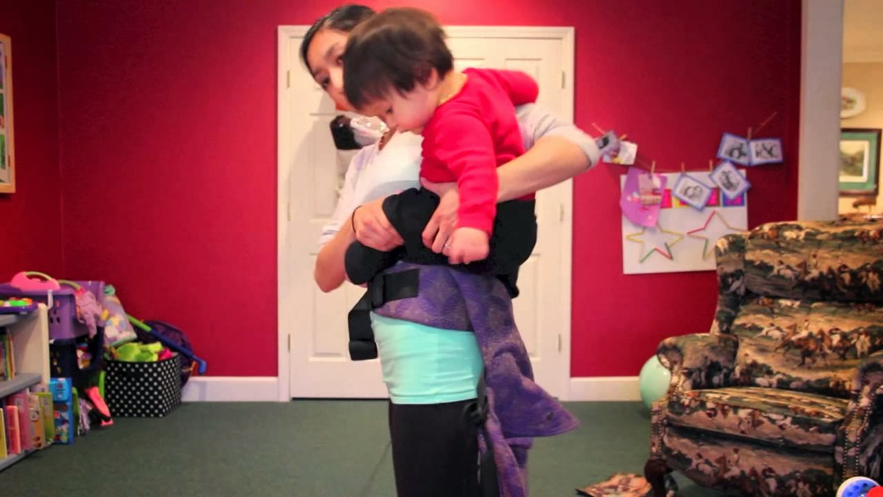 SushiBee Fun With Babywearing VIDEO How to Wear a Tula Carrier