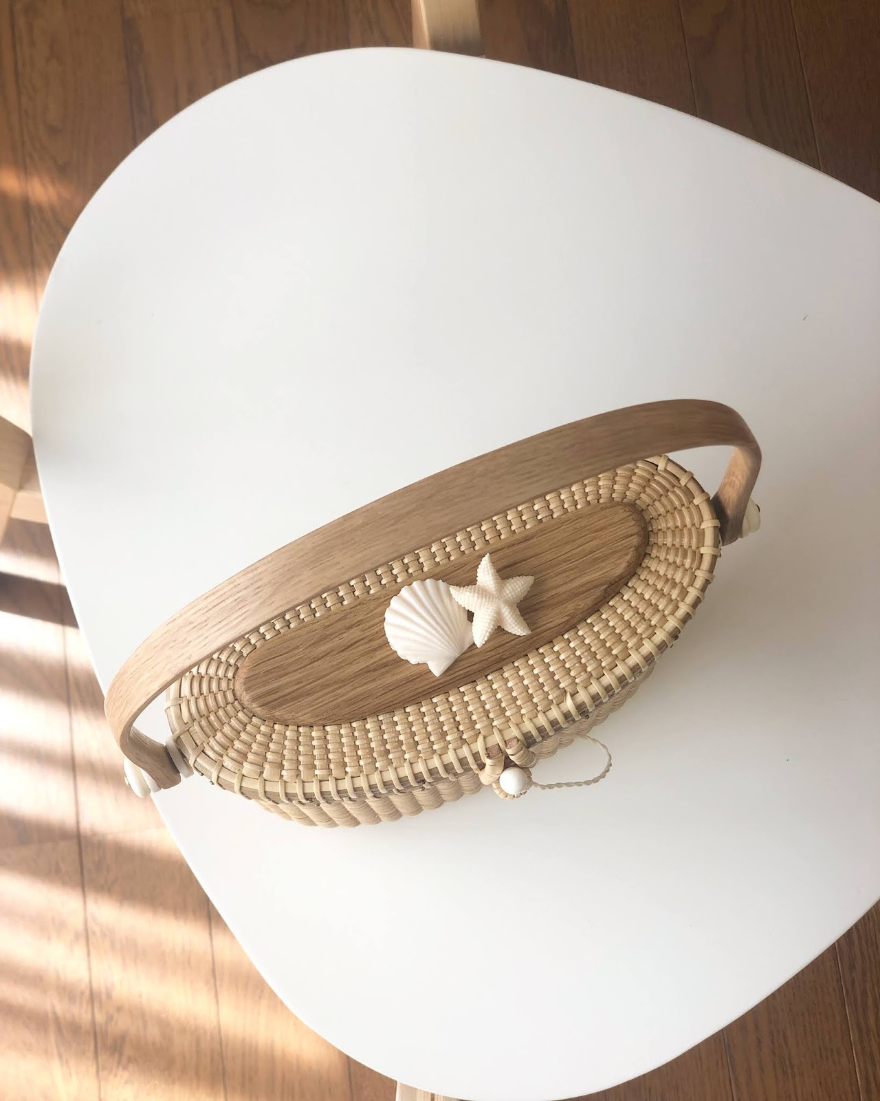 ナンタケットバスケット ペンダント エボニー