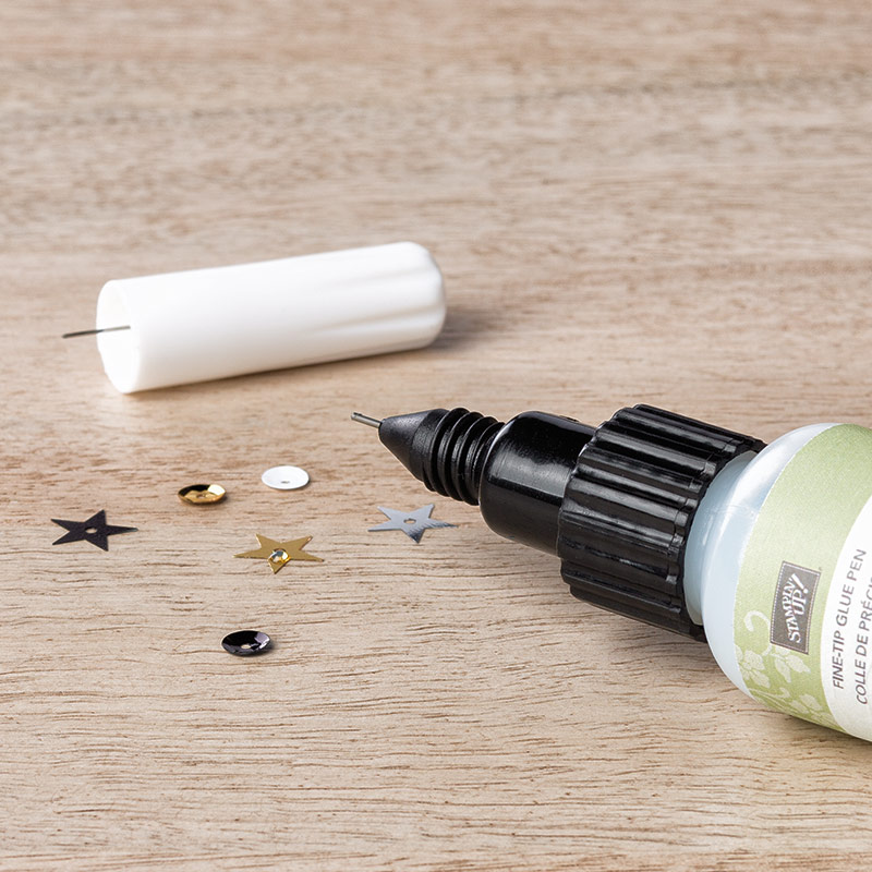 Stamping Impressions A Glimmery Gold Note