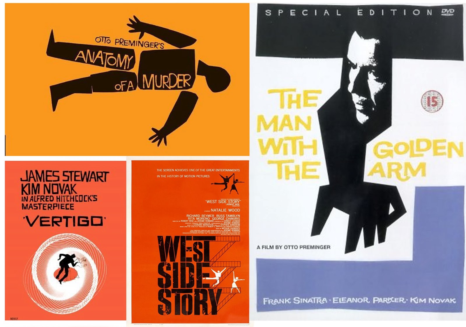 A Arte de Saul Bass Nostalgiarama