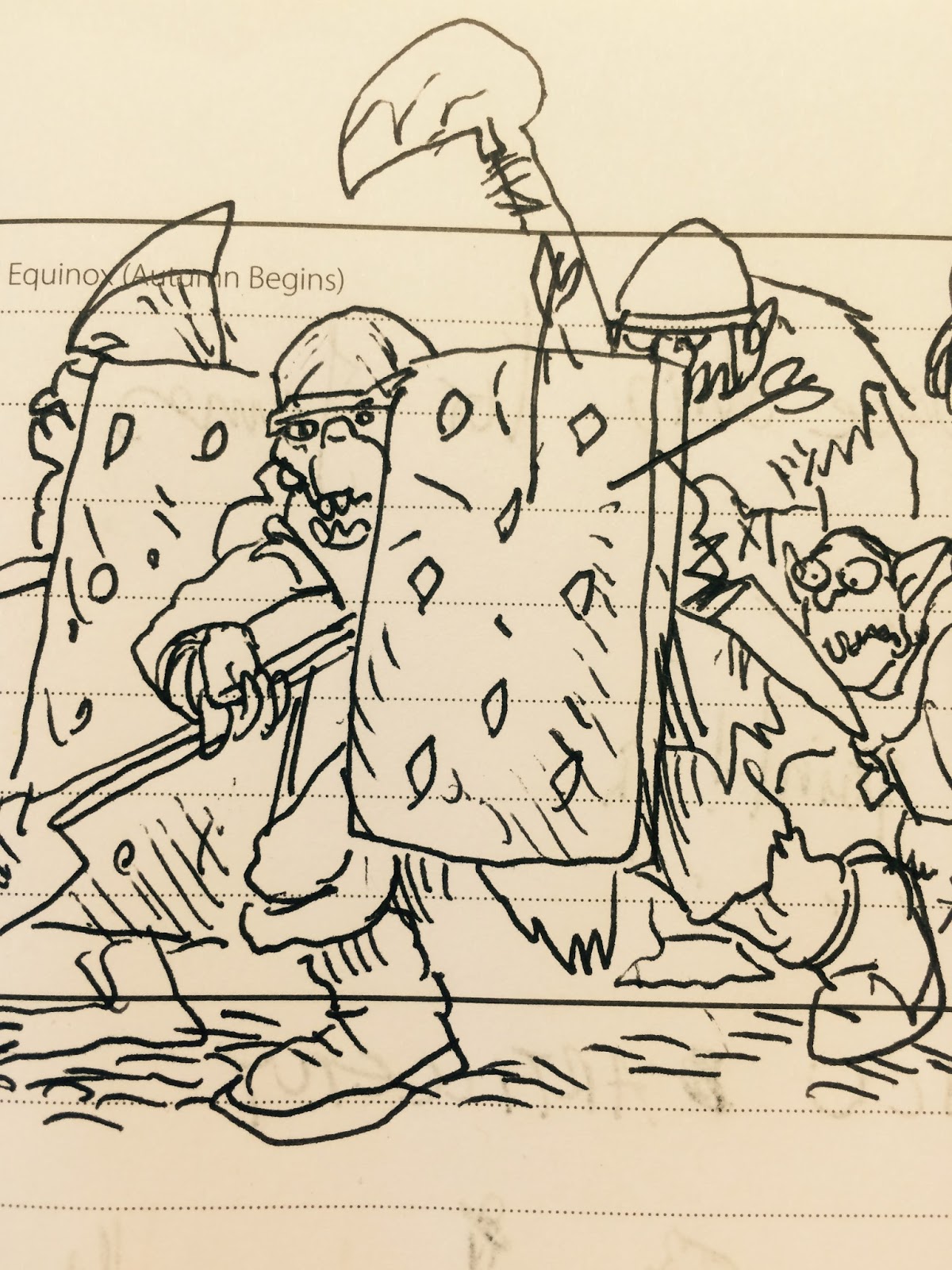 iron mitten Bodyguard Of Bolg WIP