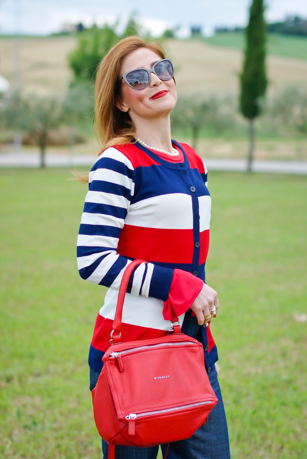 Preppy style outfit with Smash! cardigan | Fashion and Cookies ...