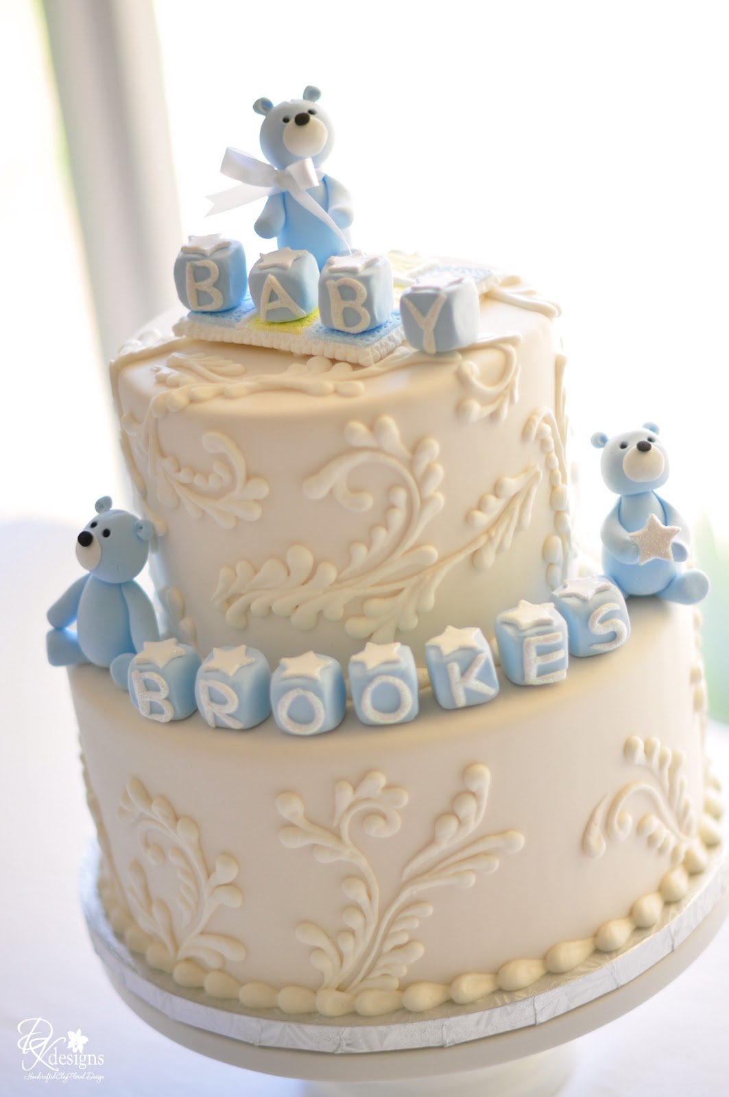 DK Designs Baby Shower Cake Decorations