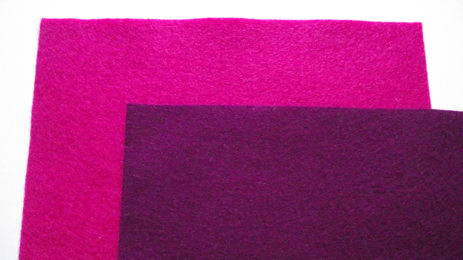 Simply Sewn POLYESTER felt VS 100 WOOL felt