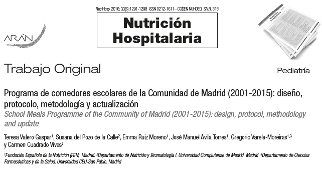 Alimentación activa: De vuelta al comedor del colegio: Programa de ... Alimentación activa: De vuelta al comedor del colegio: Programa de ...
