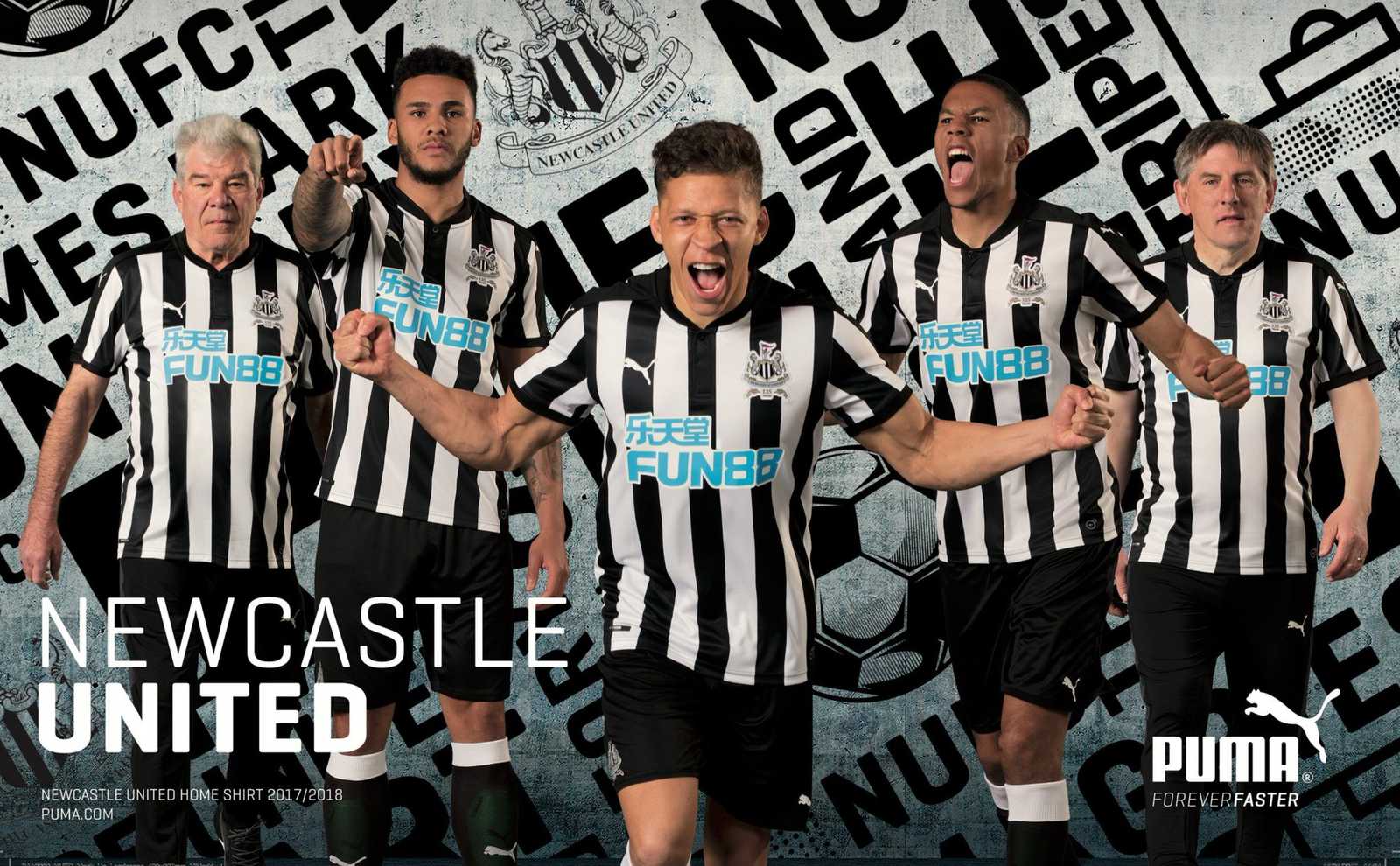 Camisetas Temporada 2017/18 Newcastle-united-17-18-home-kit-1
