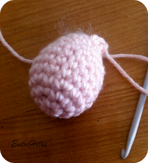 como hacer un chupete a crochet