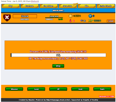 Download Cheat Ninja saga Atm Exp Januari 2015 Download Cheat Ninja saga Atm Exp Januari 2015