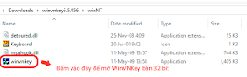 Chọn winvnkey