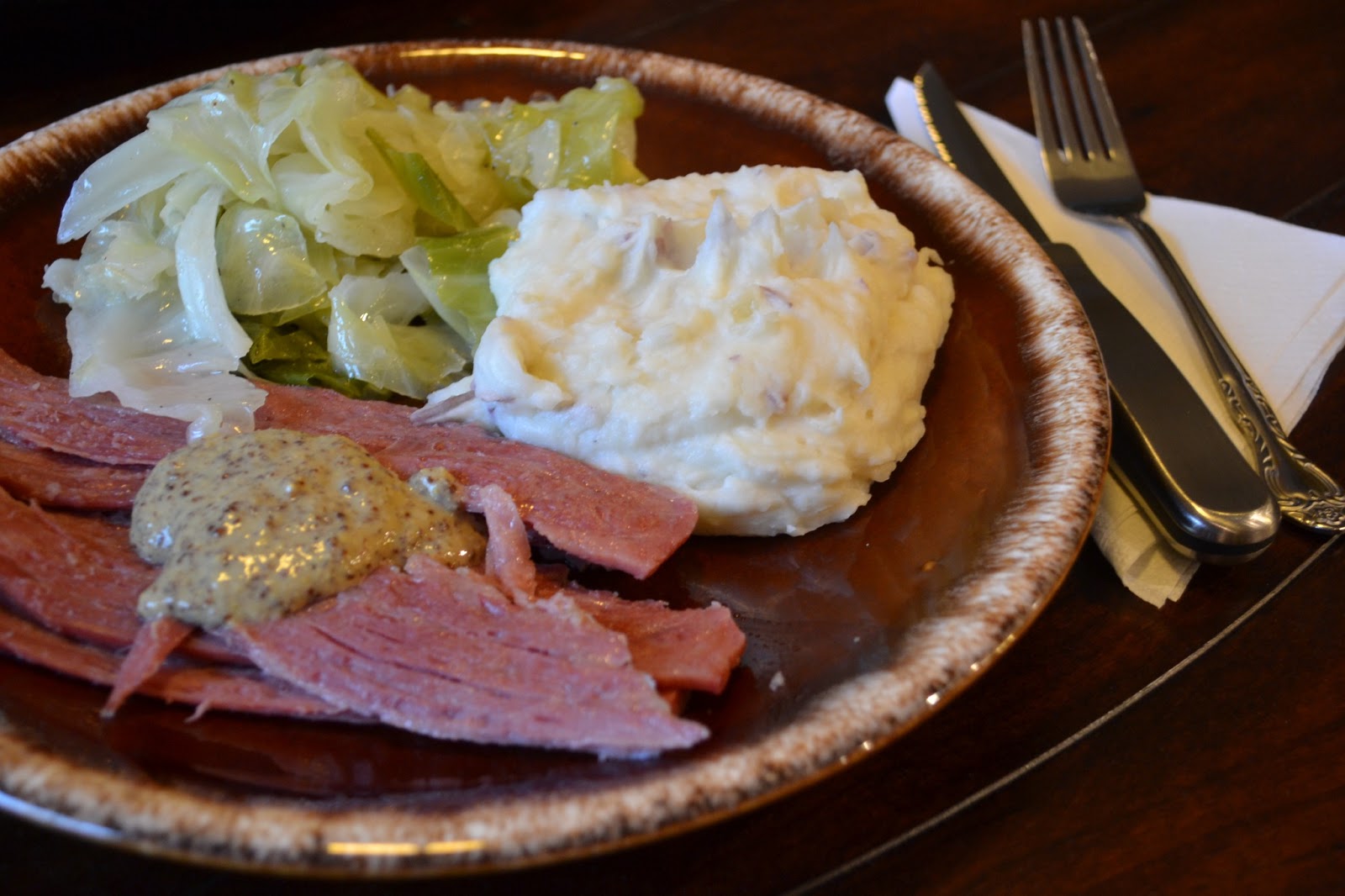 Southern Accents Traditional Corned Beef Cabbage and Potatoes