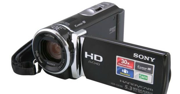Where Shopping Meets Surfing: Sony HDR-CX190/B HD Camcorder