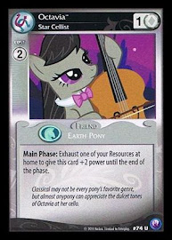 My Little Pony Octavia, Star Cellist Canterlot Nights CCG Card