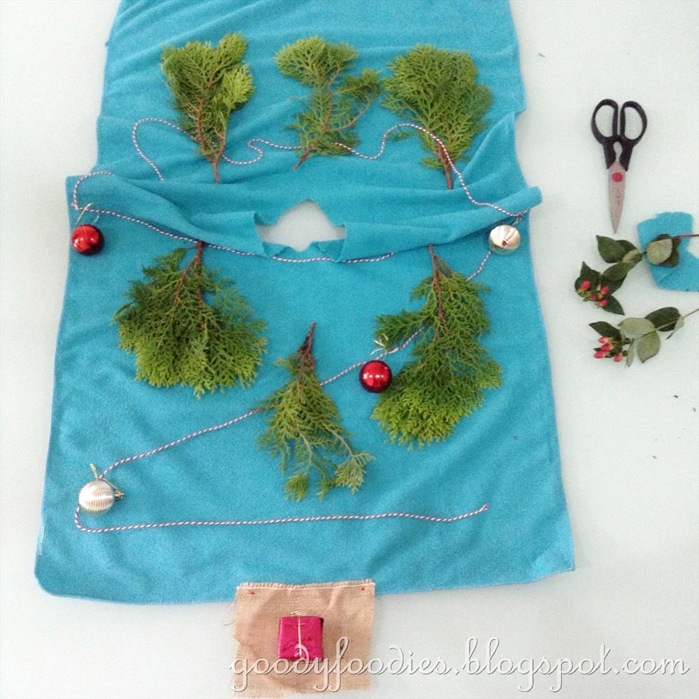 GoodyFoodies How to DIY a Christmas Tree Outfit for your Kid