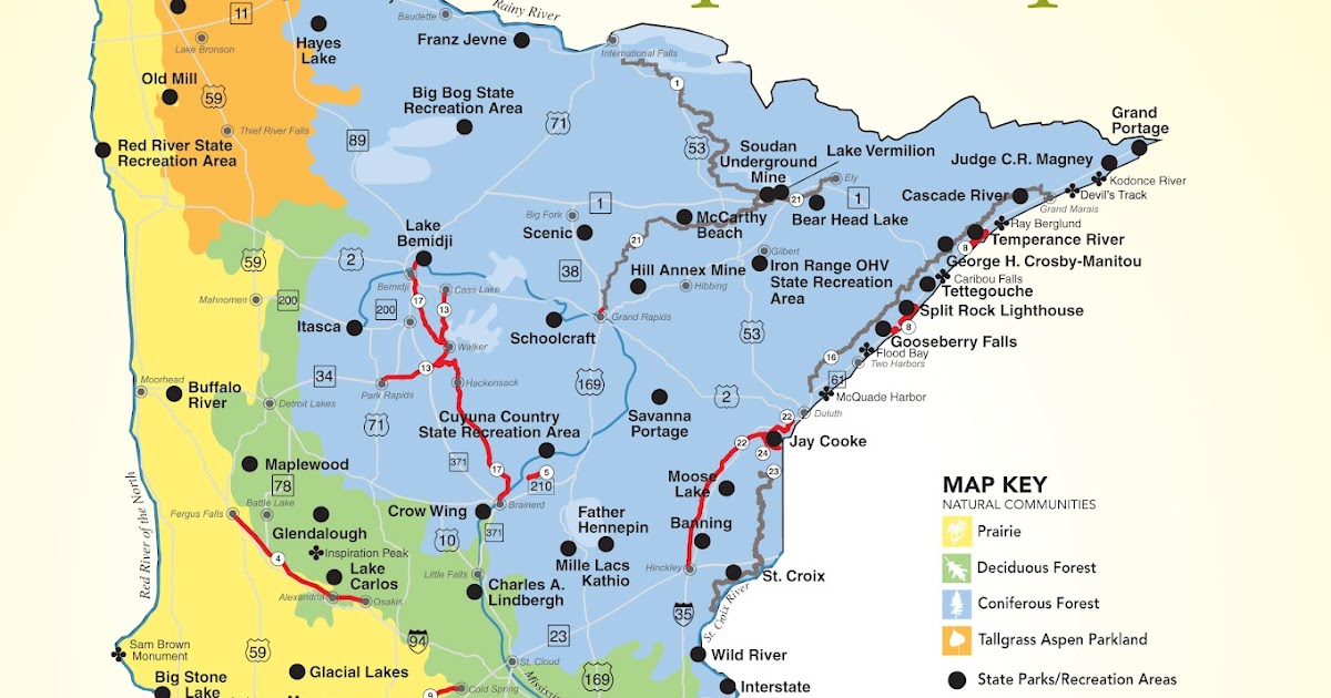 MN Bike Trail Navigator: Minnesota's State Parks Provide Many Biking