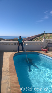 Dykare i poolen Sol som sol?