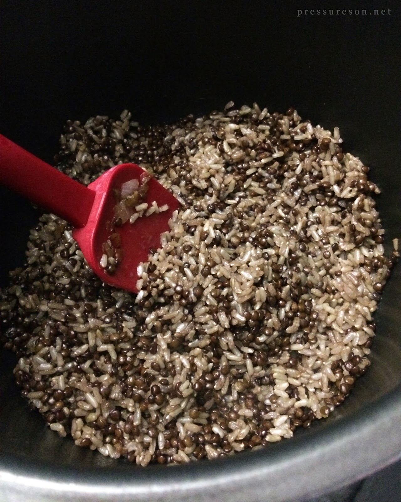 Mujadara (pressure cooker) Fit Happy Foodie