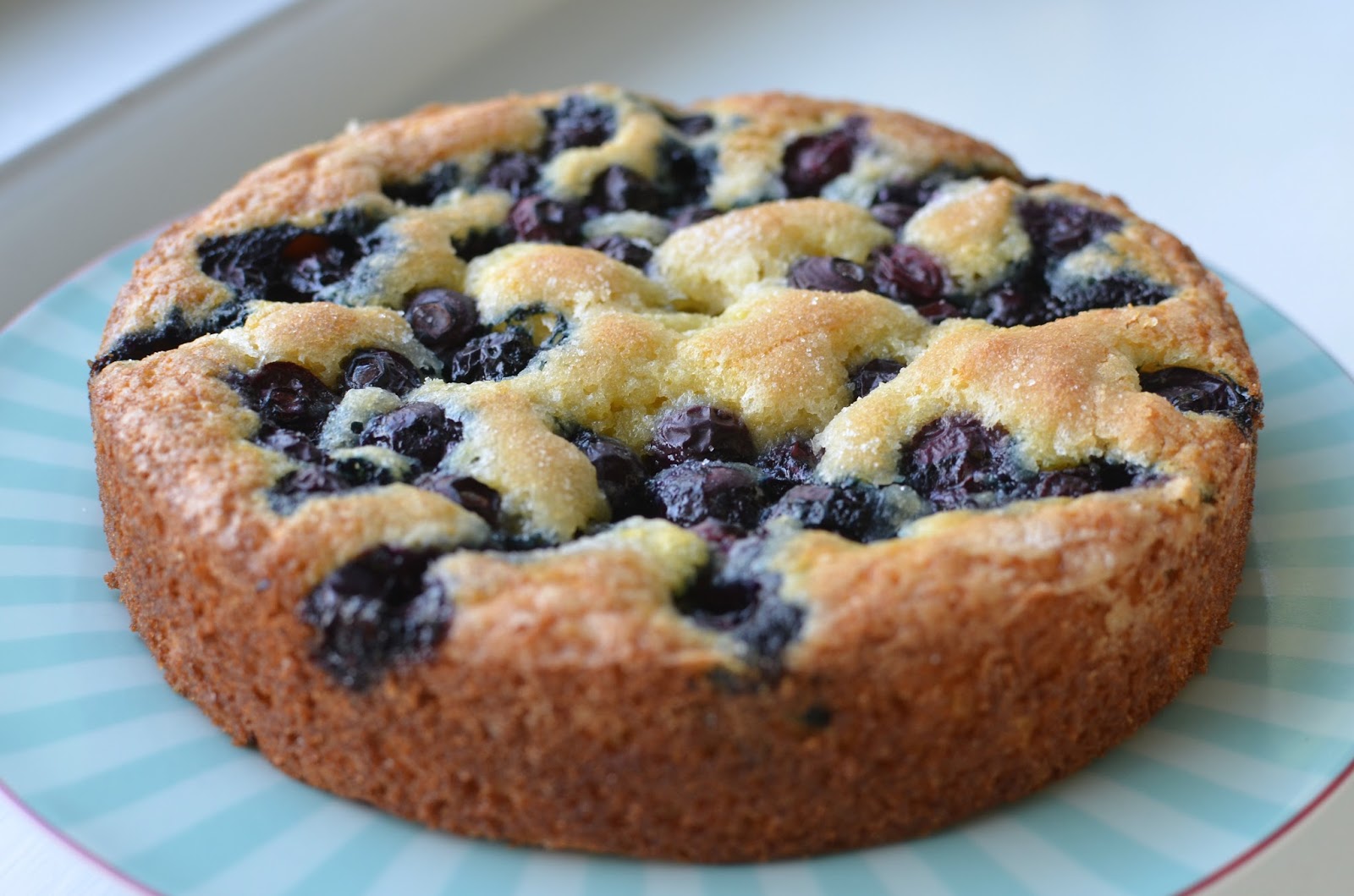 Playing with Flour Blueberry buttermilk cake