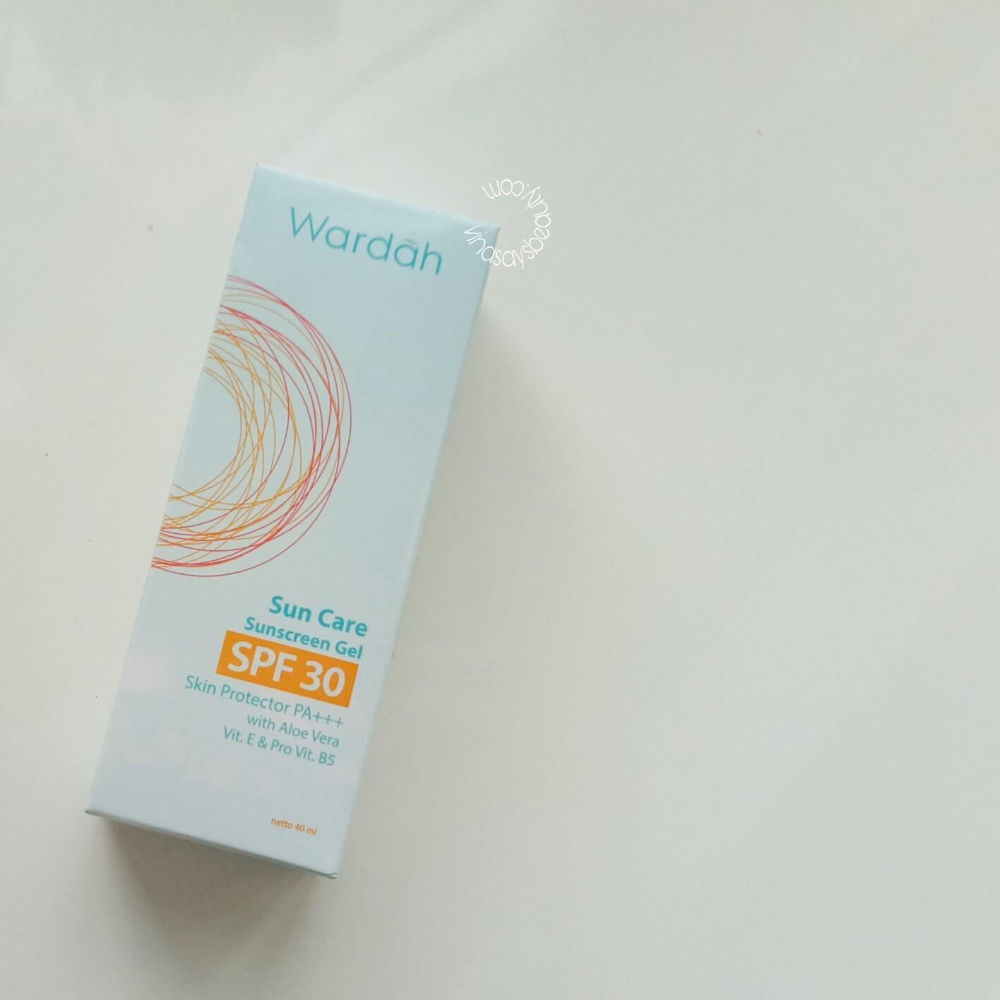 REVIEW WARDAH SUNSCREEN GEL SPF 30 PA Vina Says Beauty REVIEW WARDAH SUNSCREEN GEL SPF 30 PA