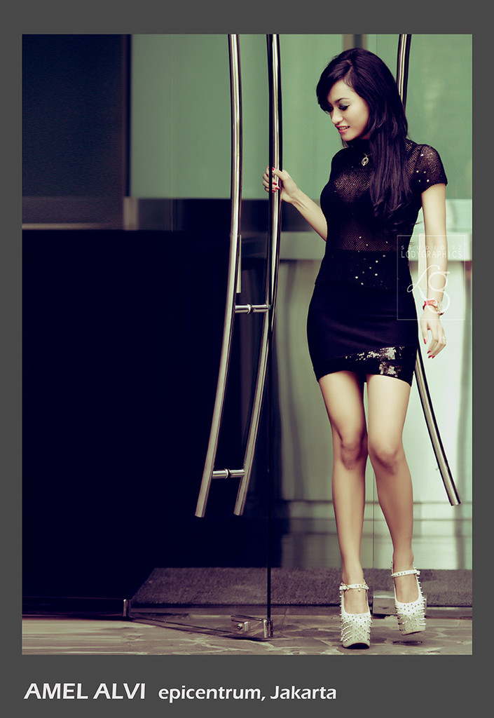 Cantiknya Model Amel Alvi | Gudang Kimcil