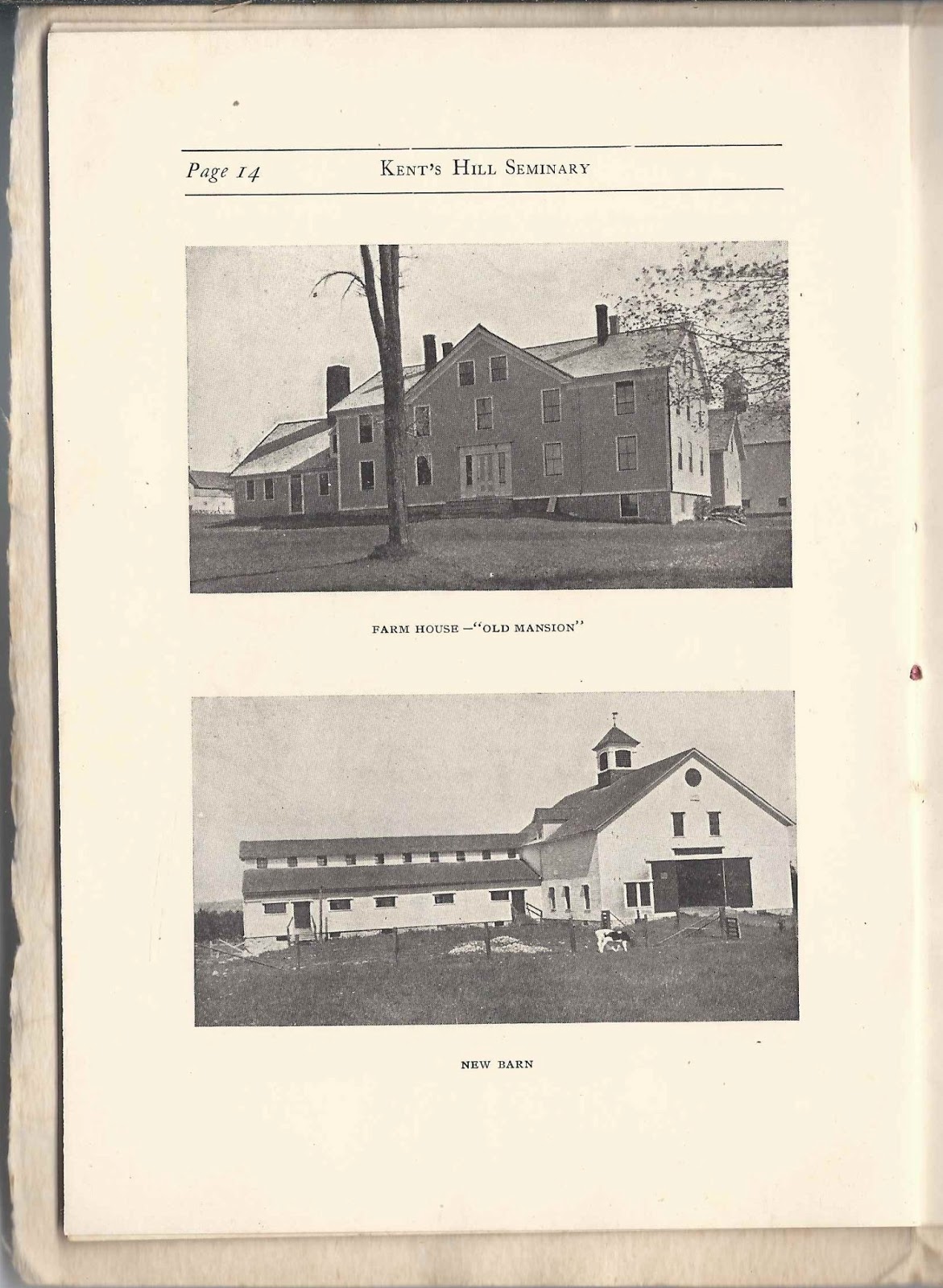 Heirlooms Reunited December 1911 Kent's Hill Seminary Bulletin, at