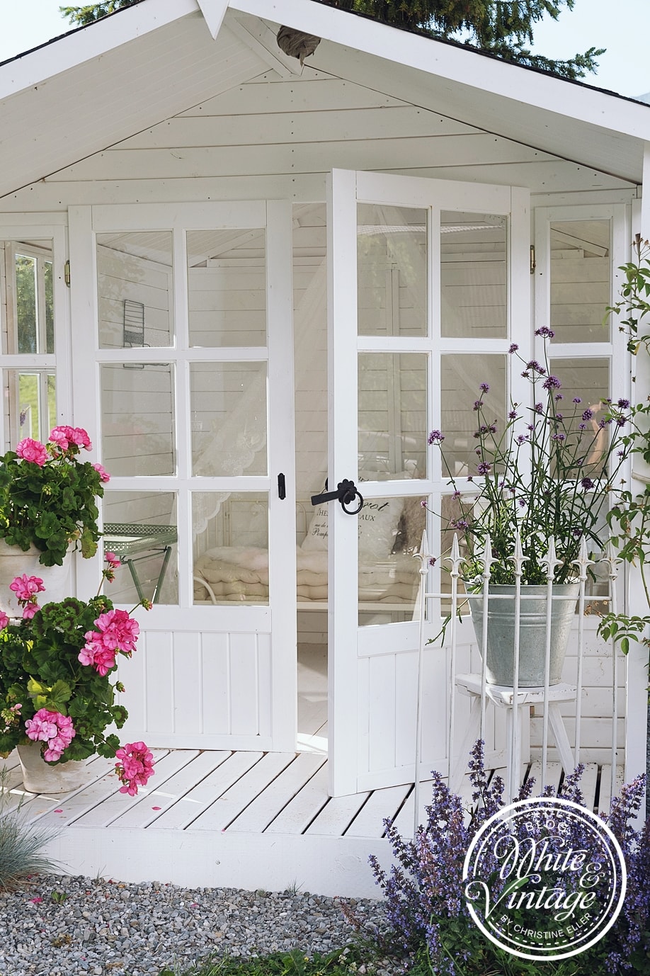 ein Gartenhaus als Sommeroase