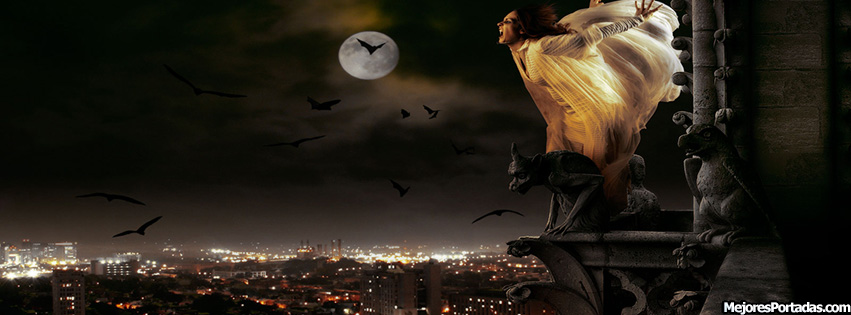 Portadas Facebook Timeline Biografia Mujer Vampiro