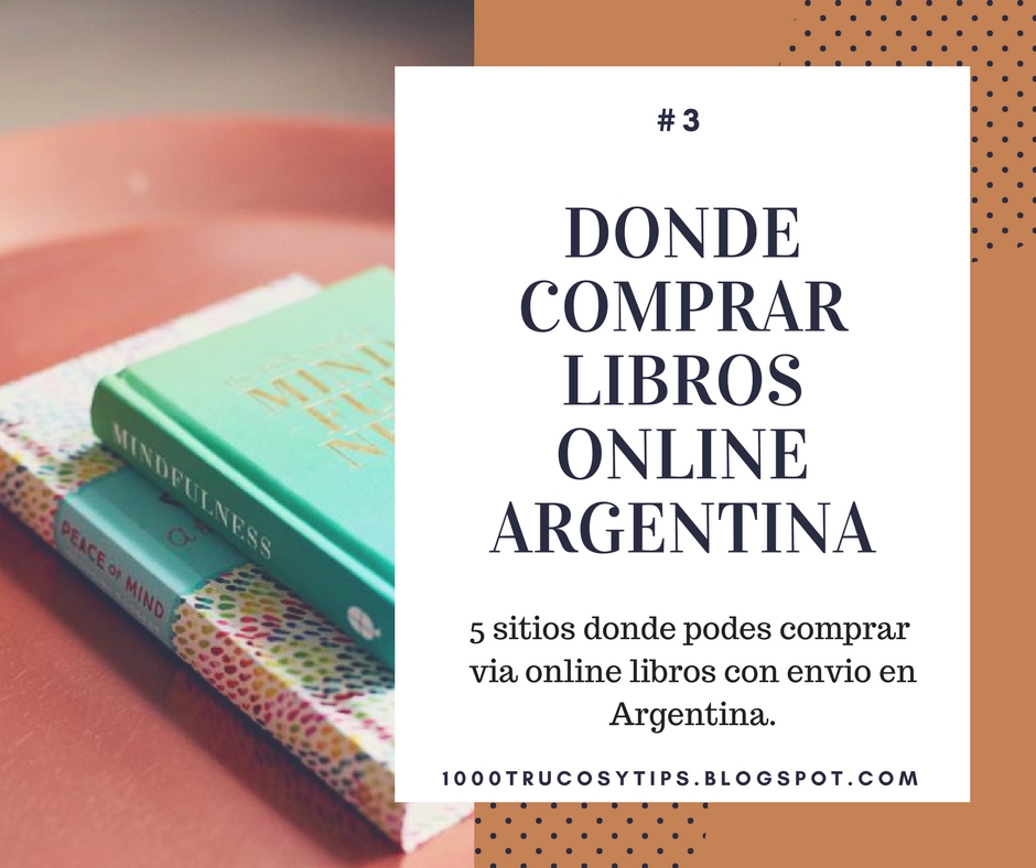 Consejos de la Vida 3 Donde comprar libros online argentina