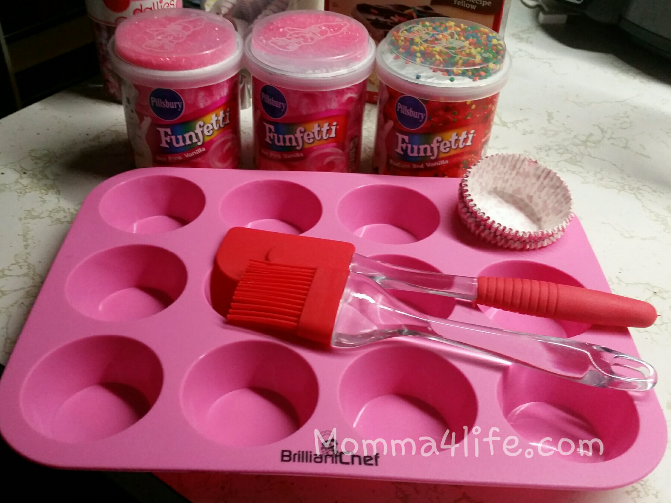 Premium 12 Cup Silicone Muffin & Cupcake Baking Pan Review Momma4Life