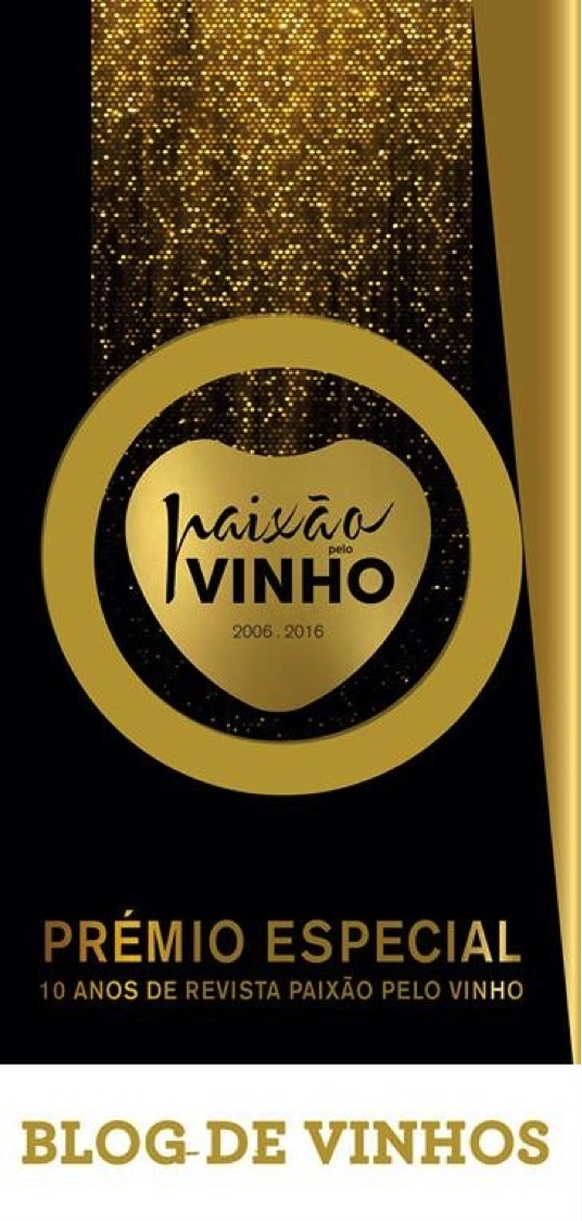 Prémio Especial Paixão Pelo Vinho - Blogger do Ano 2016