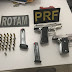 Polícia Rodoviária Federal apreende Pistola em poder de pai e filho na BR 230