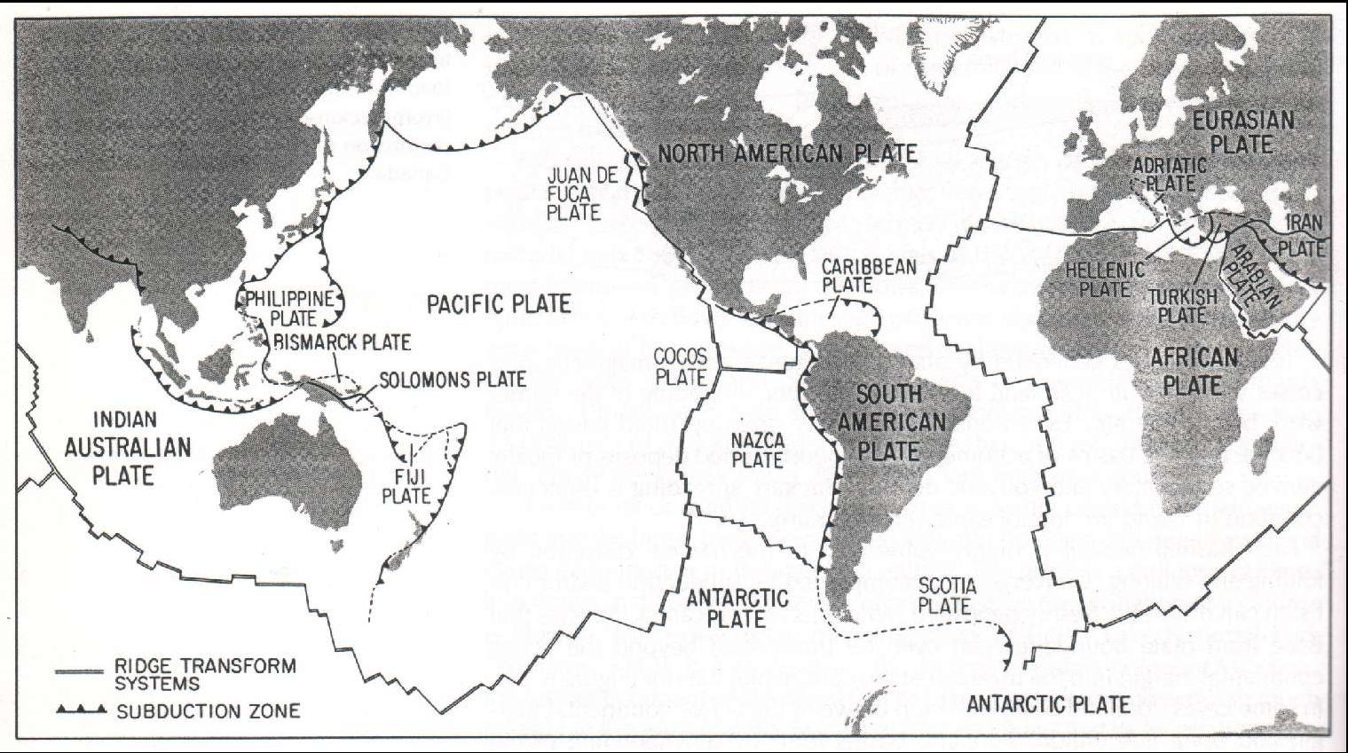 Gambar Peta Bumi : Peta Kota: Proses Gempa Bumi - Secara umum, peta