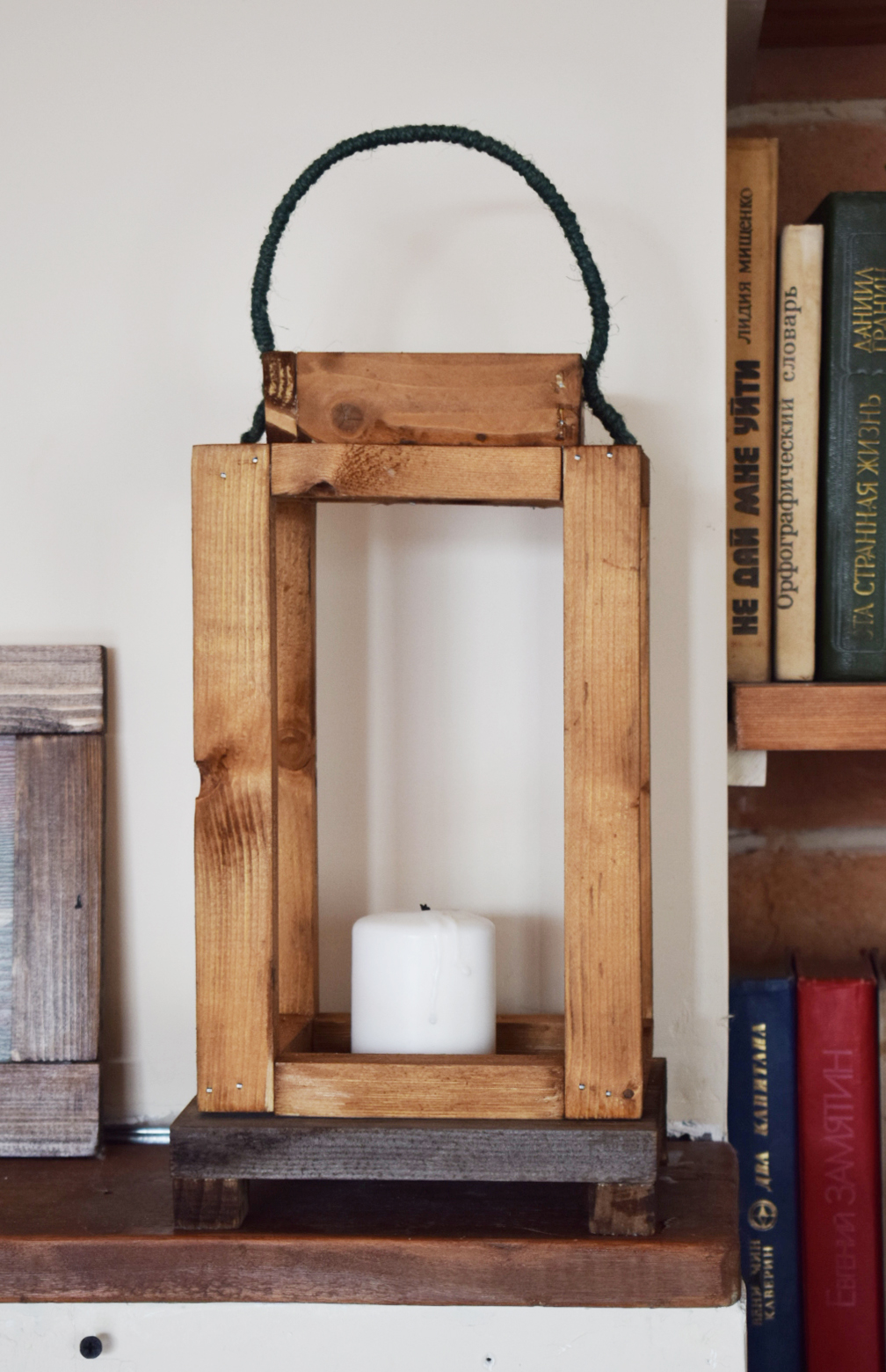 Мой идеальный дом: Декор своими руками: Фонарь для свечи - деревянный