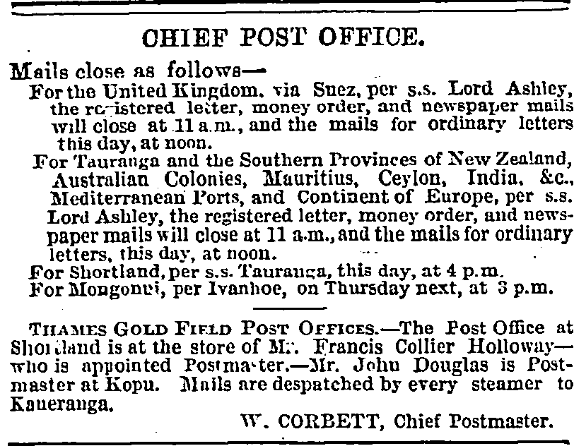 First Year on the Thames Goldfield & other stories 9 October to 15