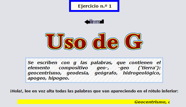 Promoción 2013-2015: Palabras que empiezan por geo-, gest-