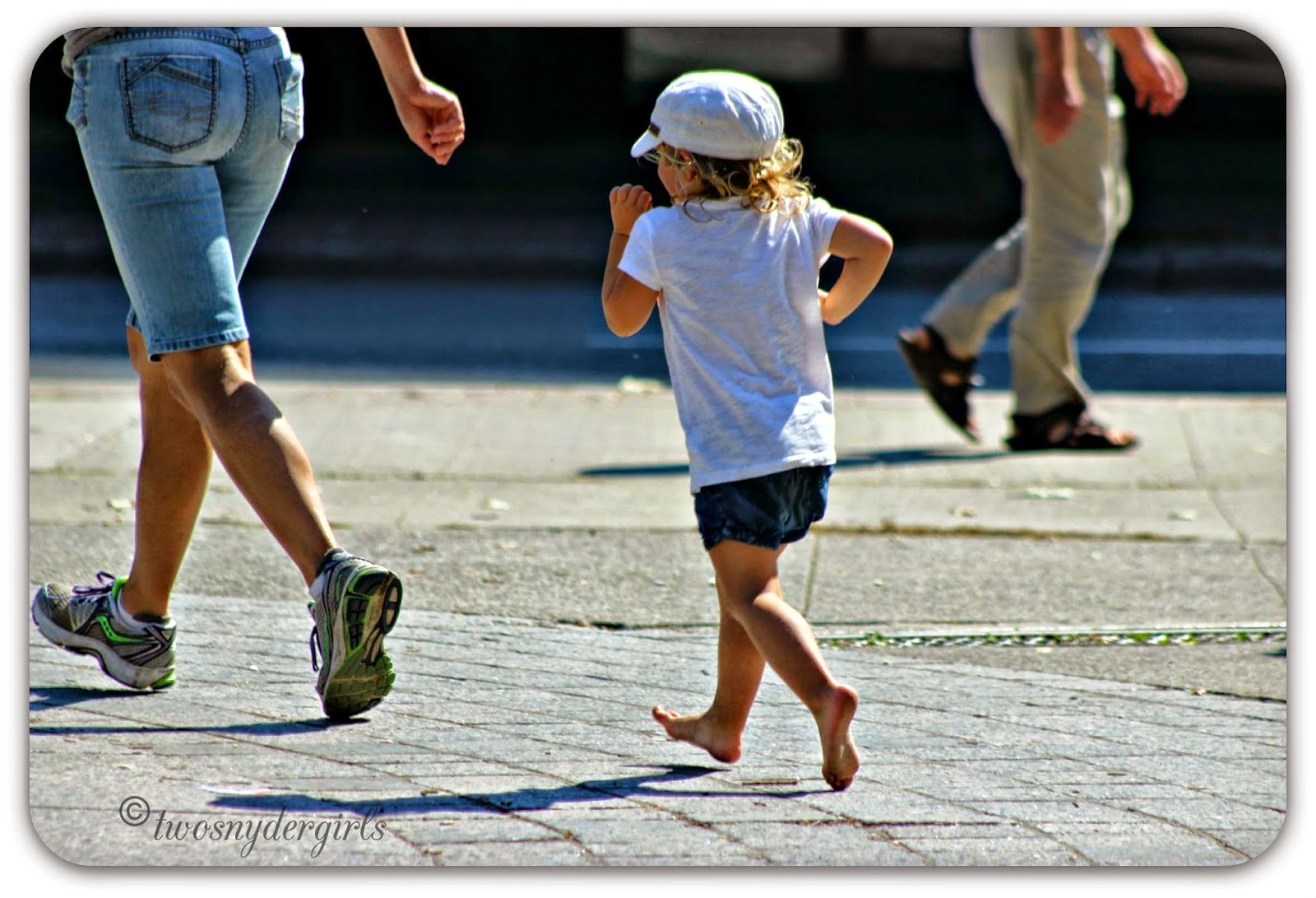 Child running
