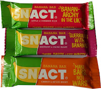 Snact Banana Bars Snact Banana Bars