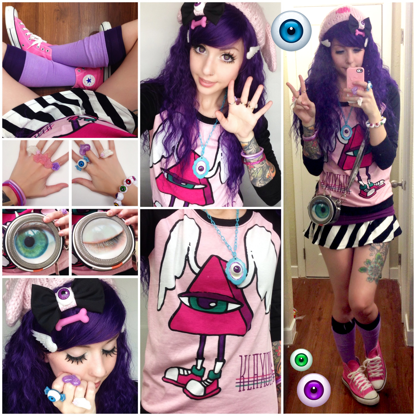Alexa's Style Blog: Creepy Cute Pink Pirate Daily Style Post
