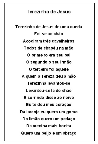 PLANOS DE AULA: TEREZINHA DE JESUS