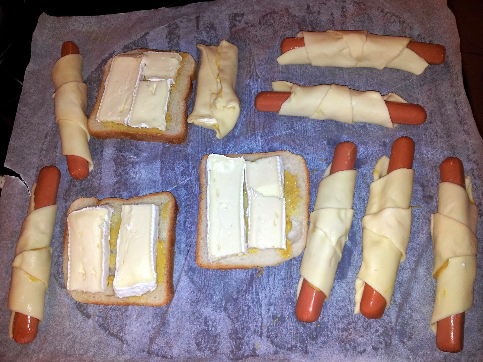 Le potager d'Andrée : 2014 nov 27 - saucisses de frankfort en cage et