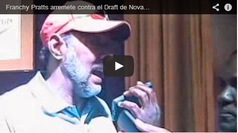 Franchy Pratts arremete contra el Draft de Novatos. (Video) 