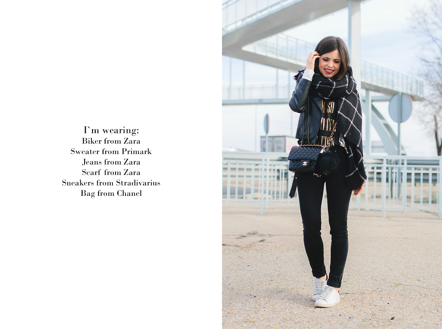 Look con biker y sneakers ponteunostacones